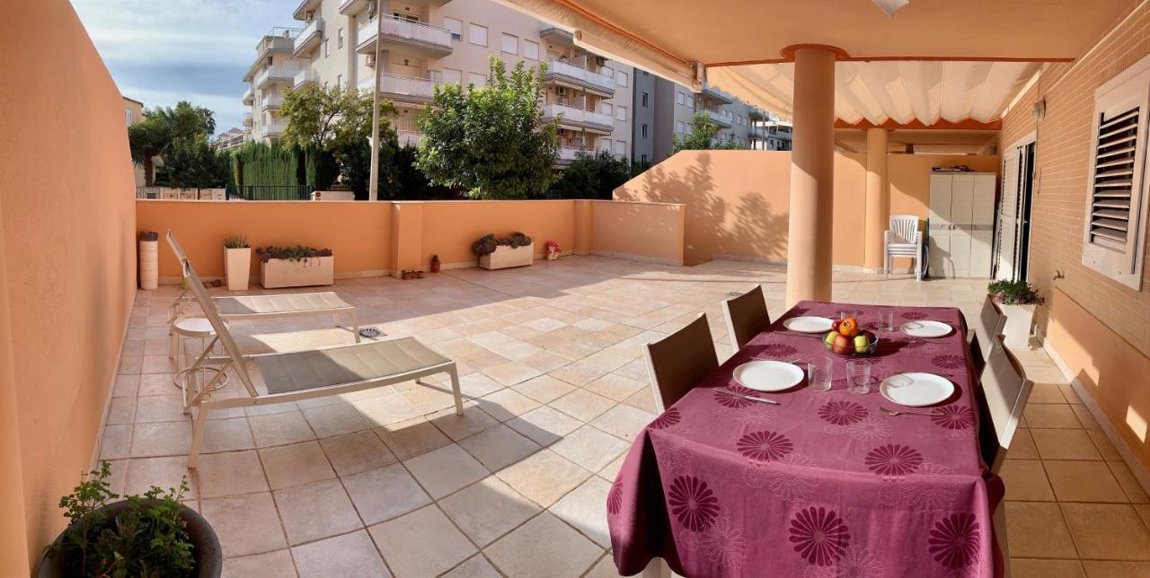 Apartamento Nuevo con Gran Terraza y Wifi en Canet Canet d'En Berenguer Esterno foto