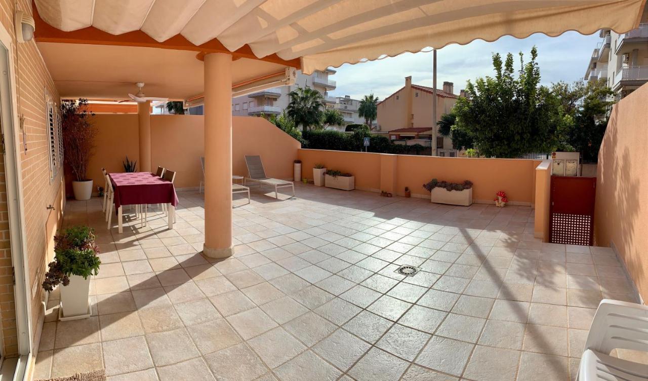 Apartamento Nuevo con Gran Terraza y Wifi en Canet Canet d'En Berenguer Esterno foto